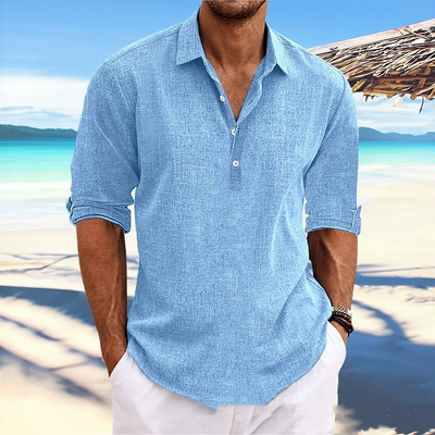 Robert - Lange Mouwen Losse-Fit Shirt