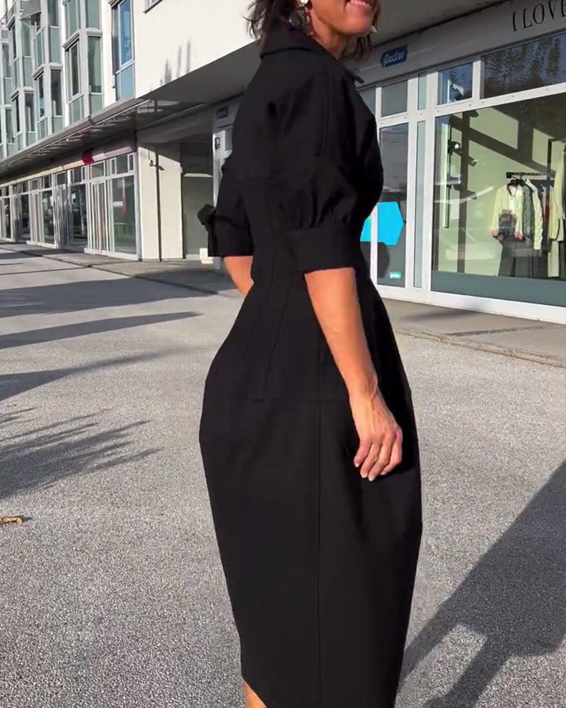 Karolin | Comfortabele Lange Jurk