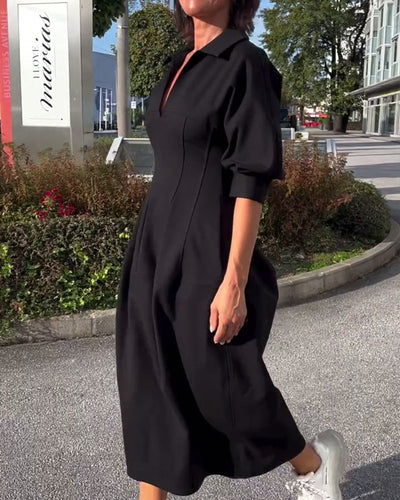 Karolin | Comfortabele Lange Jurk