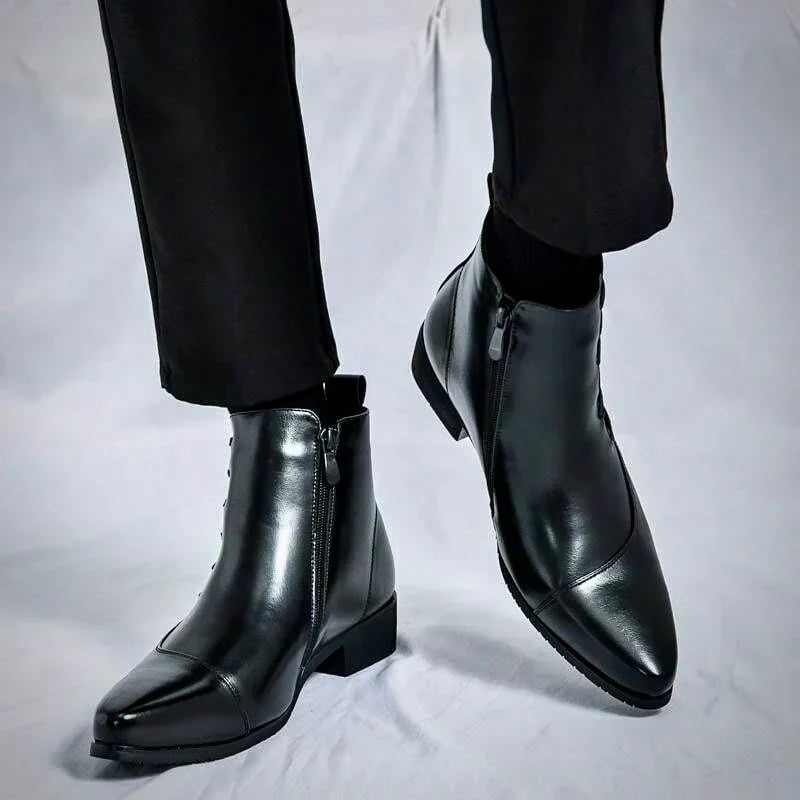 Samuel Thatcher Leren Dress Boots