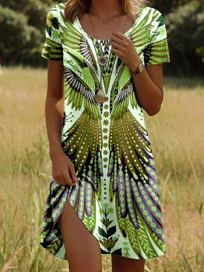 Maja™ | Elegante zomerjurk met bloemen