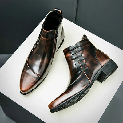 Samuel Thatcher Leren Dress Boots