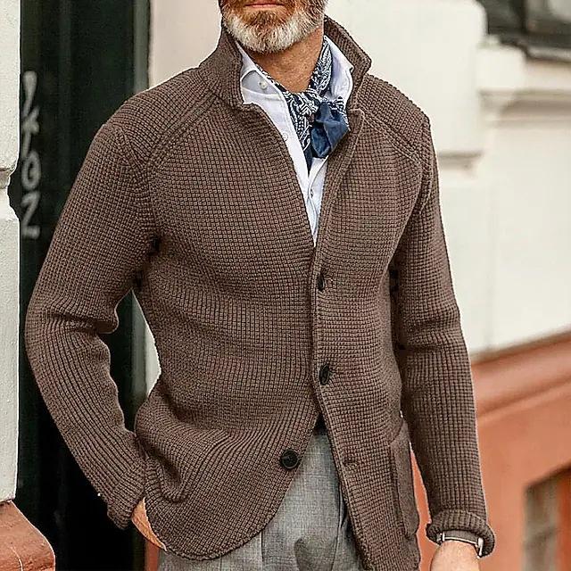 Gianluigi - Gebreide Sweaterjas
