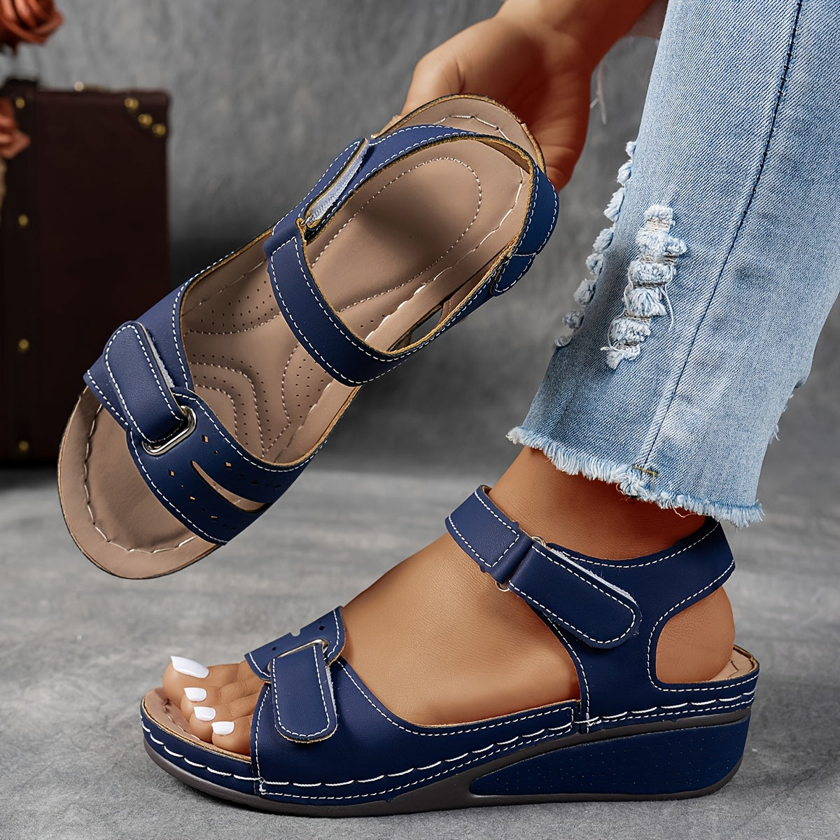 Eldara™ | Elegante sandaal voor ongeëvenaarde stabiliteit en comfort.