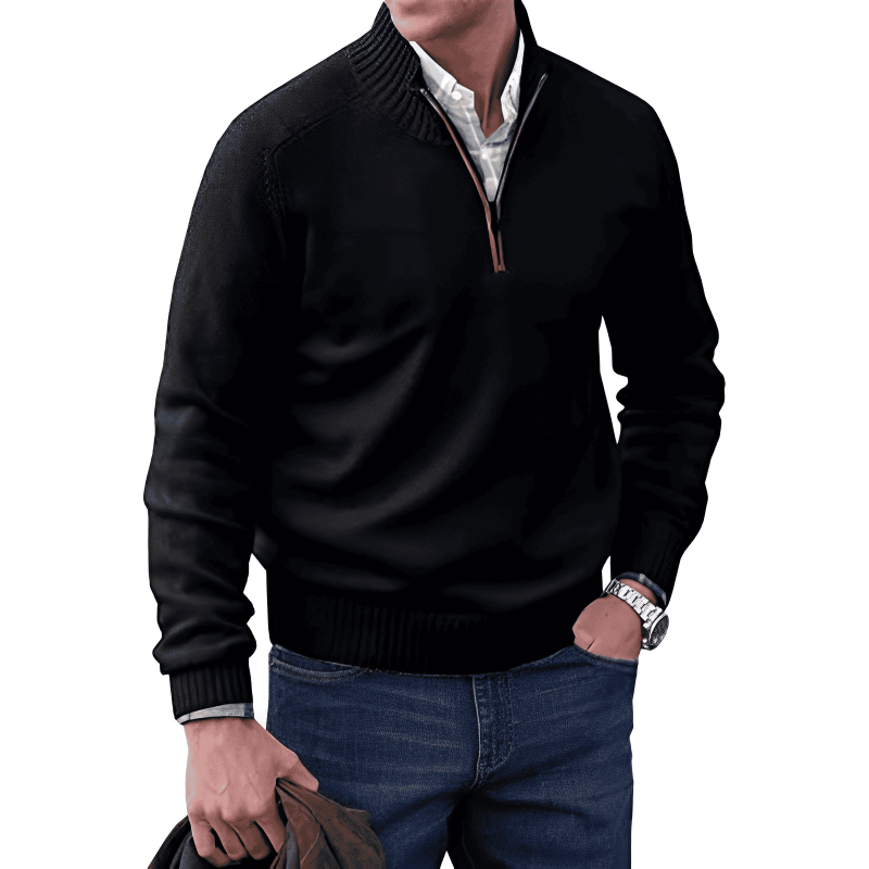 Noah - Kasjmier Zip-Up Trui