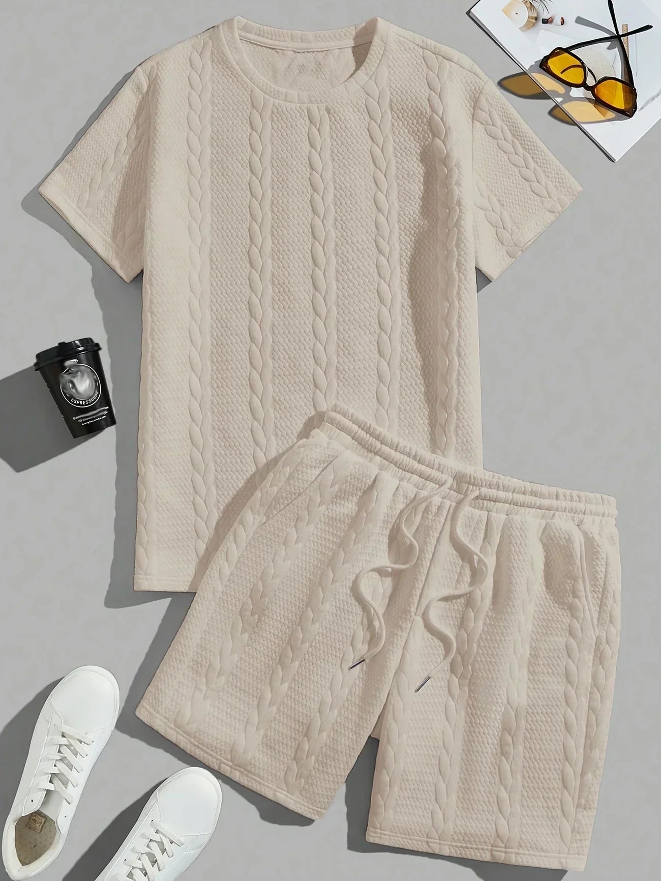 Archie - Casual Gebreid Twee-Delig Set