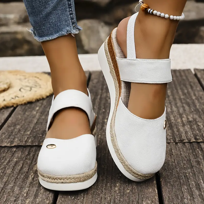 Elowen™ | Luxueuze Orthopedische Sandalen met Plateau, Ventilerend en Ontspannen