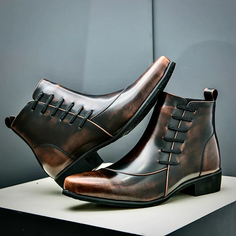 Samuel Thatcher Leren Dress Boots