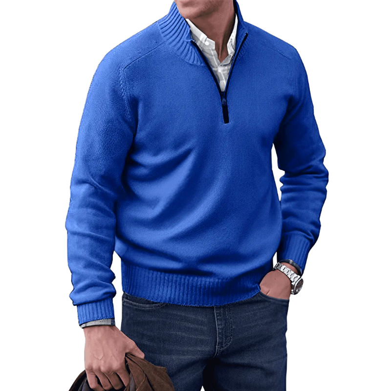 Noah - Kasjmier Zip-Up Trui