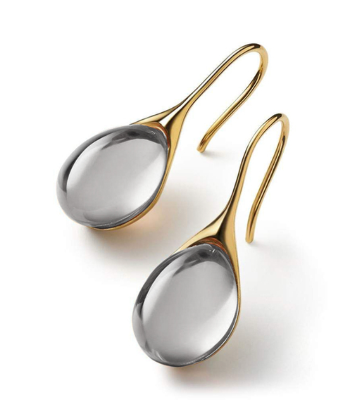 Elowenaris™ | Gilded Crystal Earrings