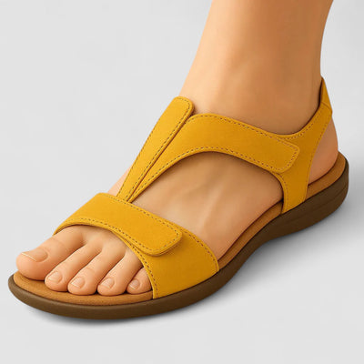Elowen™ | Luxurious wedge sandal with effortless elegance