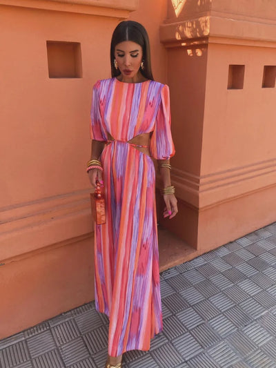 Paloma | Elegante jurk met uitsparingen