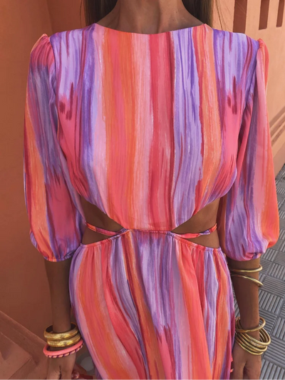 Paloma | Elegante jurk met uitsparingen