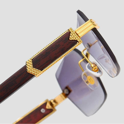 Felix Grant Rimless Gradient Zonnebril