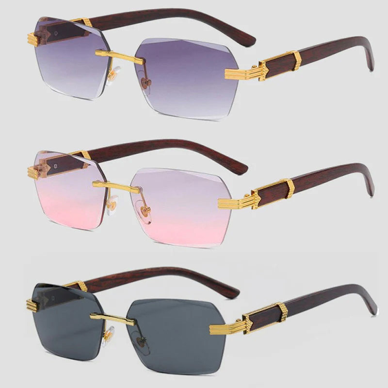 Felix Grant Rimless Gradient Zonnebril