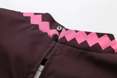 Katia - Geprinte top en rok