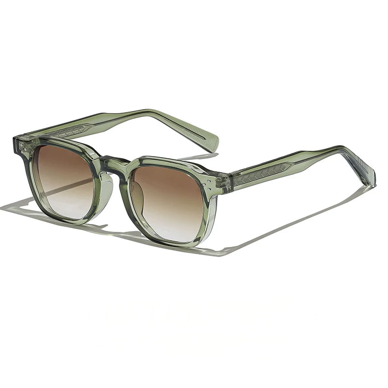 Luma Shade Vierkante Frame Zonnebril