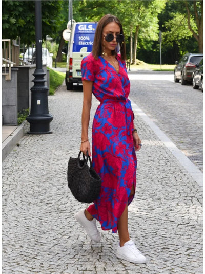 Elara™ | Elegant Wrap Dress