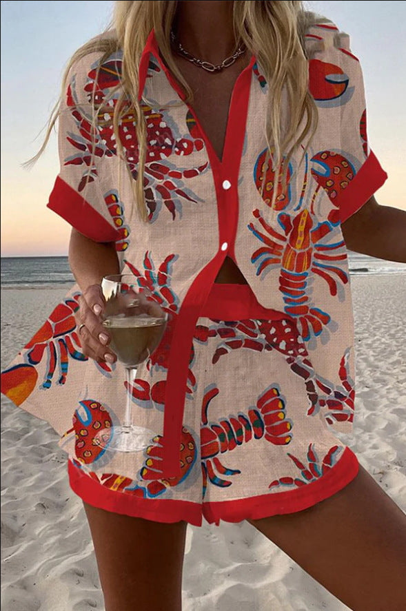 Elowen™ | Organic Lino Collection with Nautical Motif