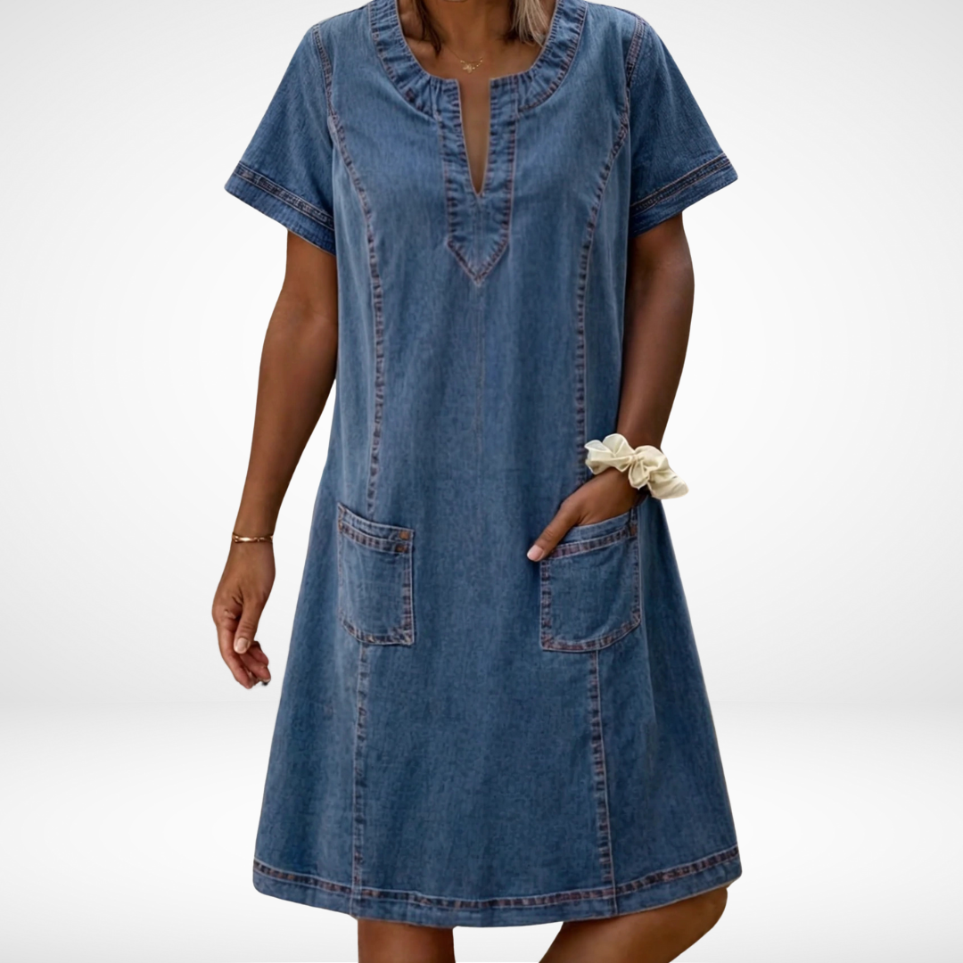 Sofia® | Zachte Denimjurk