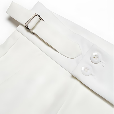 Dubbele Knop Italiaanse Pak Broek