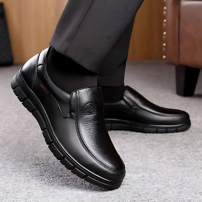 Massimo™ | Stijlvolle Leren Instapschoenen