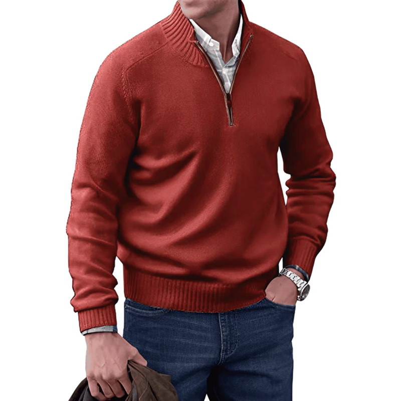 Noah - Kasjmier Zip-Up Trui