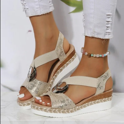 Elara™ | Luxe Sleehak Sandalen