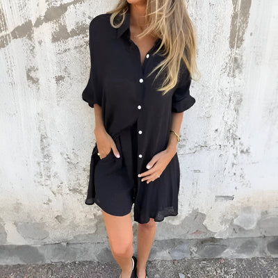 Lotte™ | Zomerblouse en korte broek