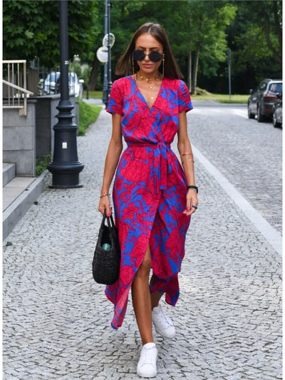 Elara™ | Elegant Wrap Dress