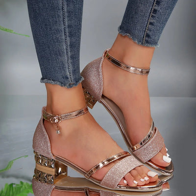 Zoey - Open Teen Enkelband Sandalen