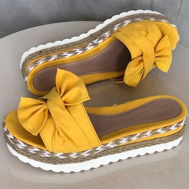 Elowen™ | Aether – Ethereal platform sandals with enchanting flair.