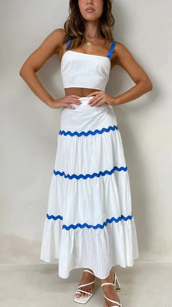 Claudia - Top & Lange Rok