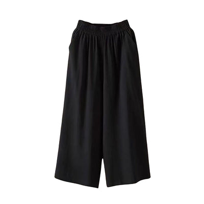 Nylah® | Zachte Flow Wijde Capris