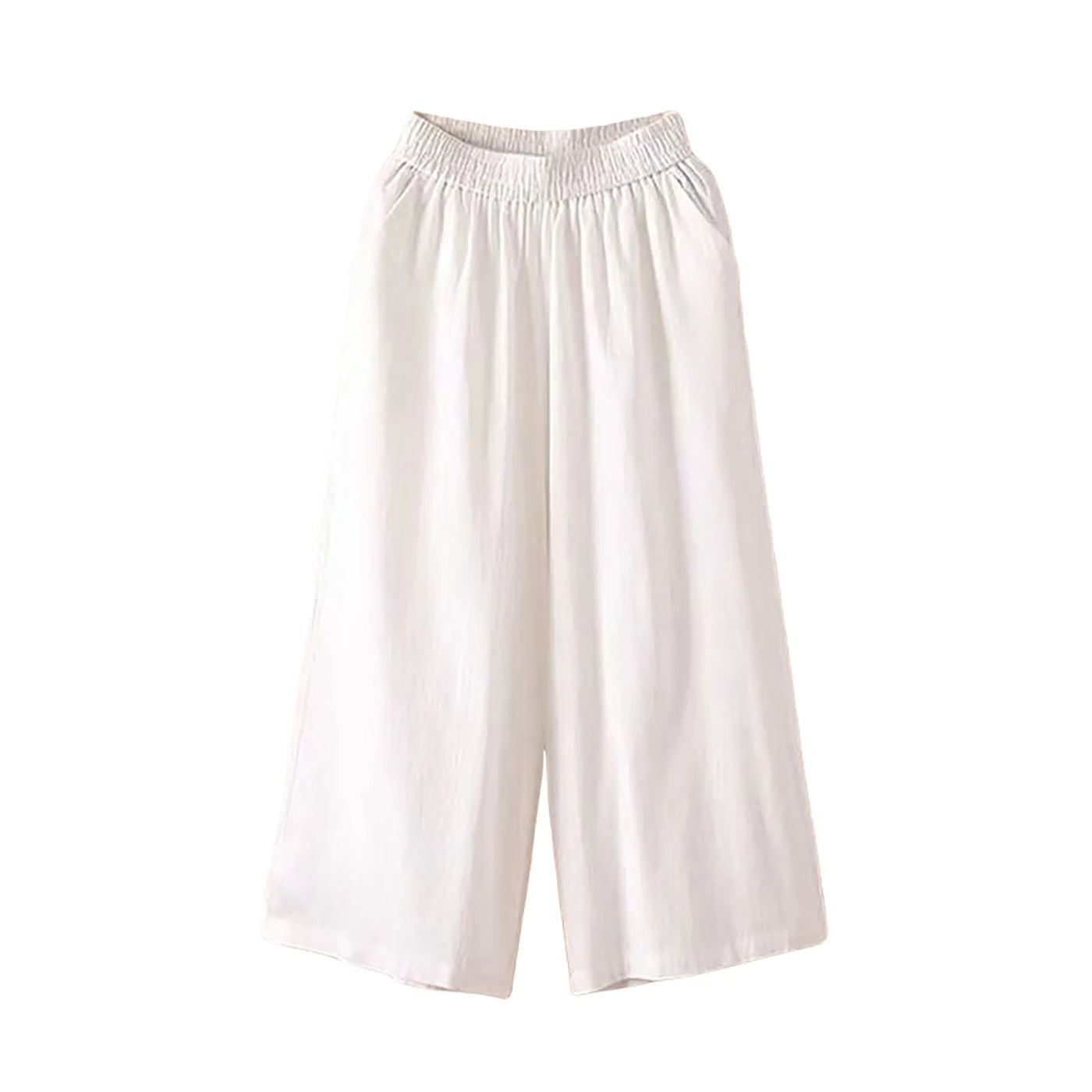 Nylah® | Zachte Flow Wijde-Leg Capris