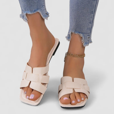 Elowen™ | Luxurious slip-ons with an intricate woven design.