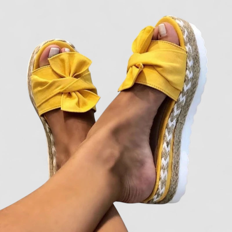 Elowen™ | Aether – Ethereal platform sandals with enchanting flair.