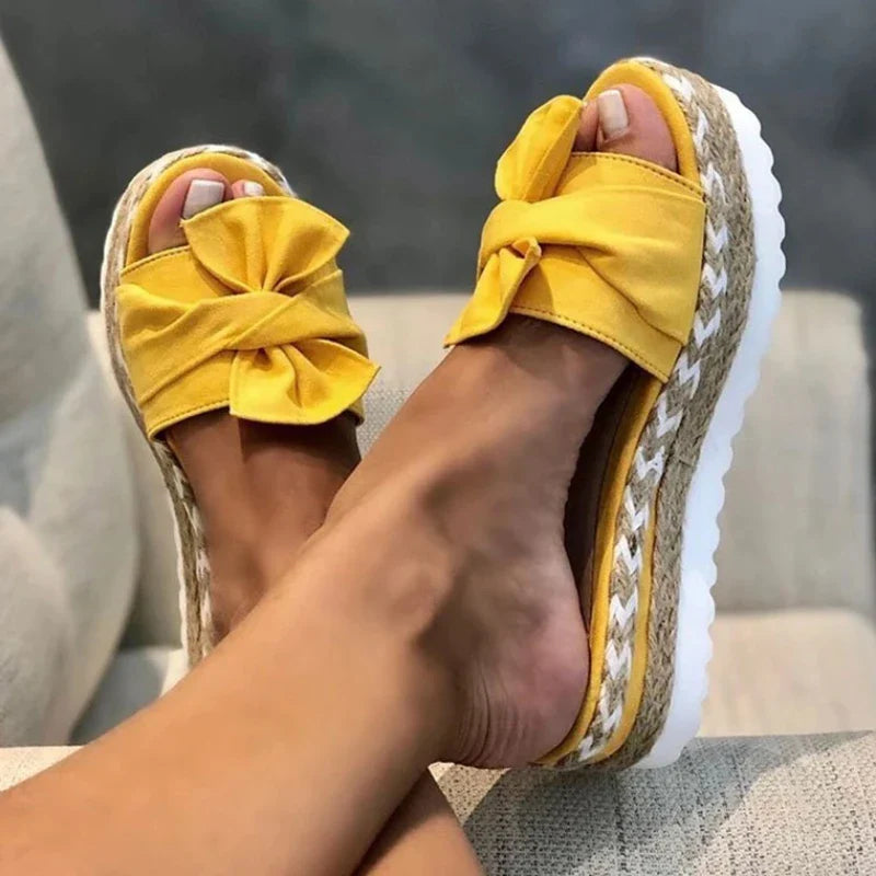 Elowen™ | Aether – Ethereal platform sandals with enchanting flair.
