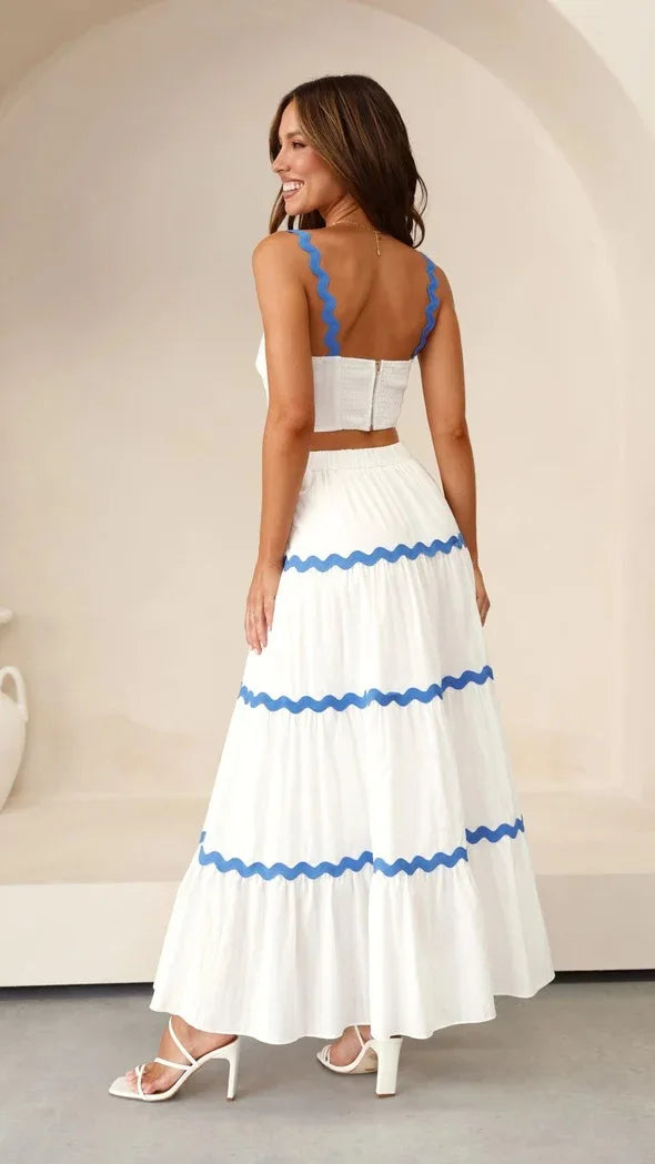 Claudia - Top & Lange Rok