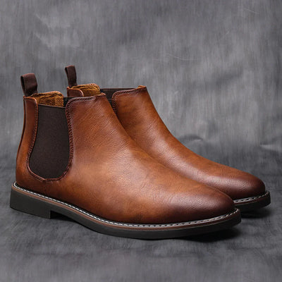 Wayne - Retro Koeienhuid Laarzen