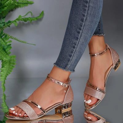 Zoey - Open Teen Enkelband Sandalen
