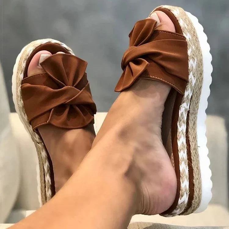 Elowen™ | Aether – Ethereal platform sandals with enchanting flair.