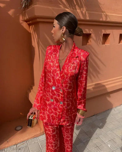 Eloise | Elegante Jacquard Blazer