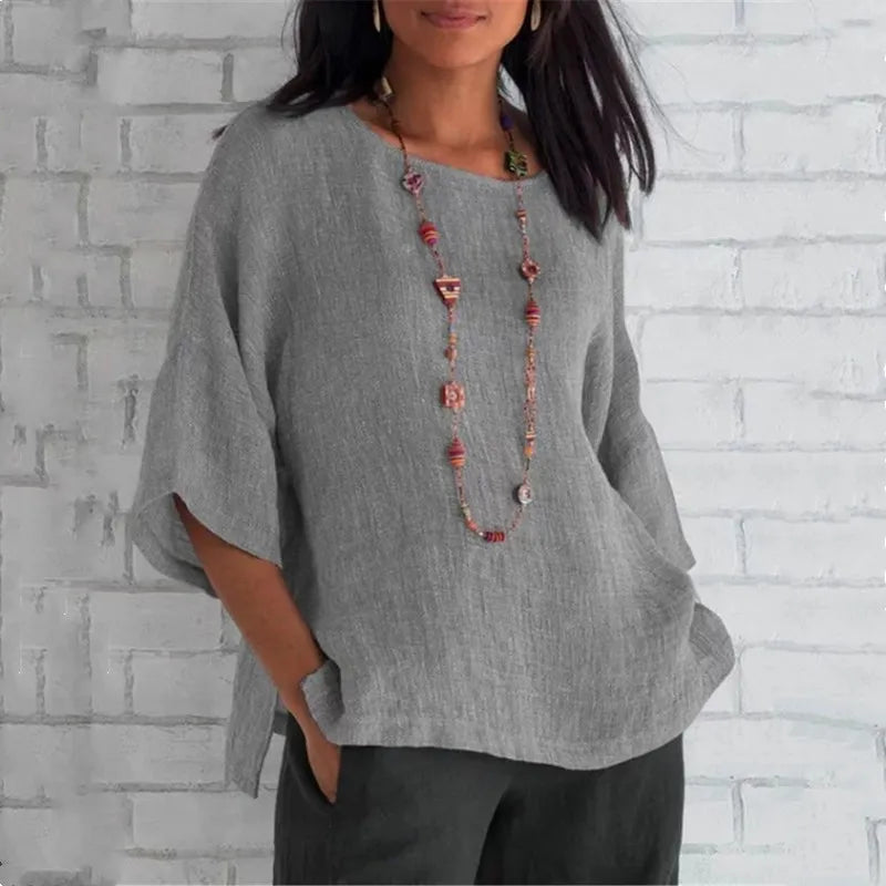 Elisari® | Afslappet Boho Tunika Top