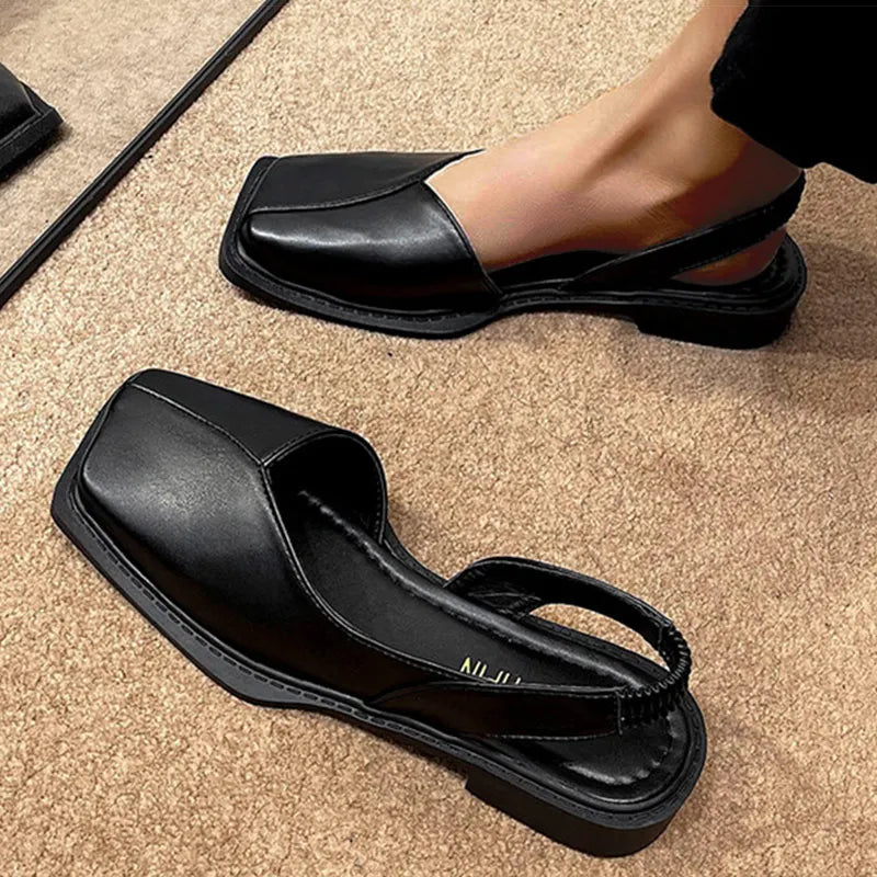 Elowen™ | Chic slingbacks with a graceful square toe.