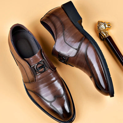 Giovanni™ | Boss-stijl Leren Schoenen