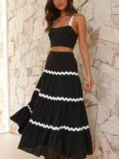 Claudia - Top & Lange Rok