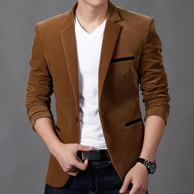 Mikko - Moderne Fluwelen Blazer