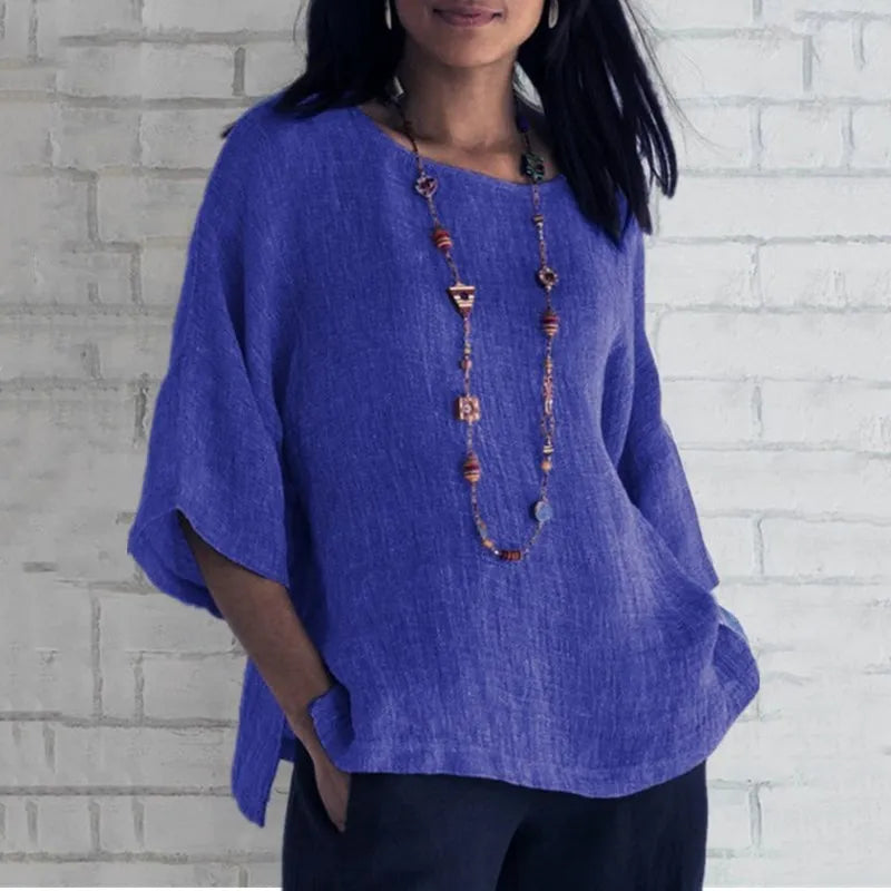 Elisari® | Afslappet Boho Tunika Top