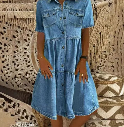 Sofia® | Boho Denimjurk